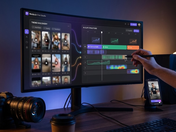 Trending video format insights dashboard