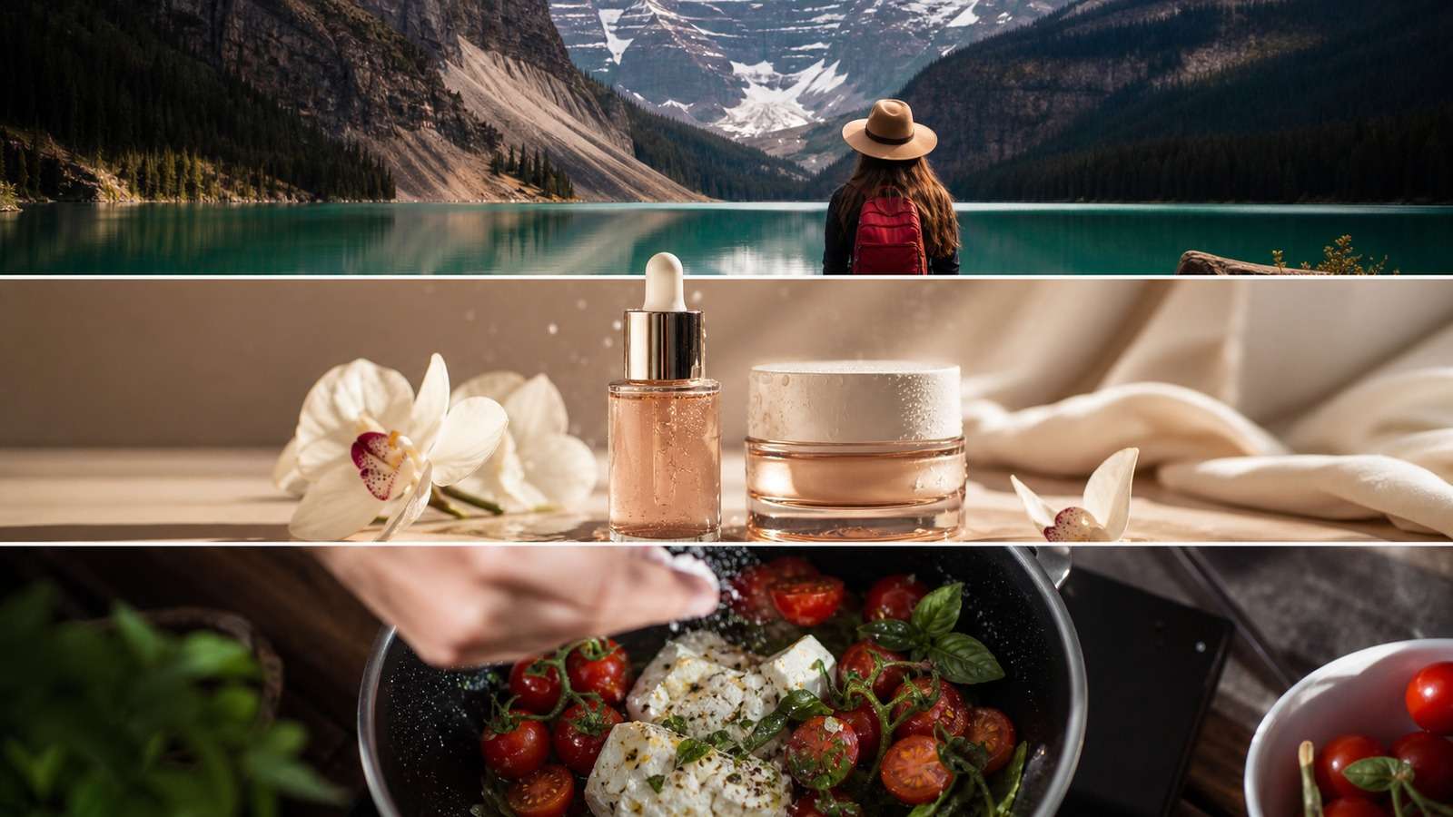 Finished AI-assisted cinematic, product advertising, and vertical social video examples