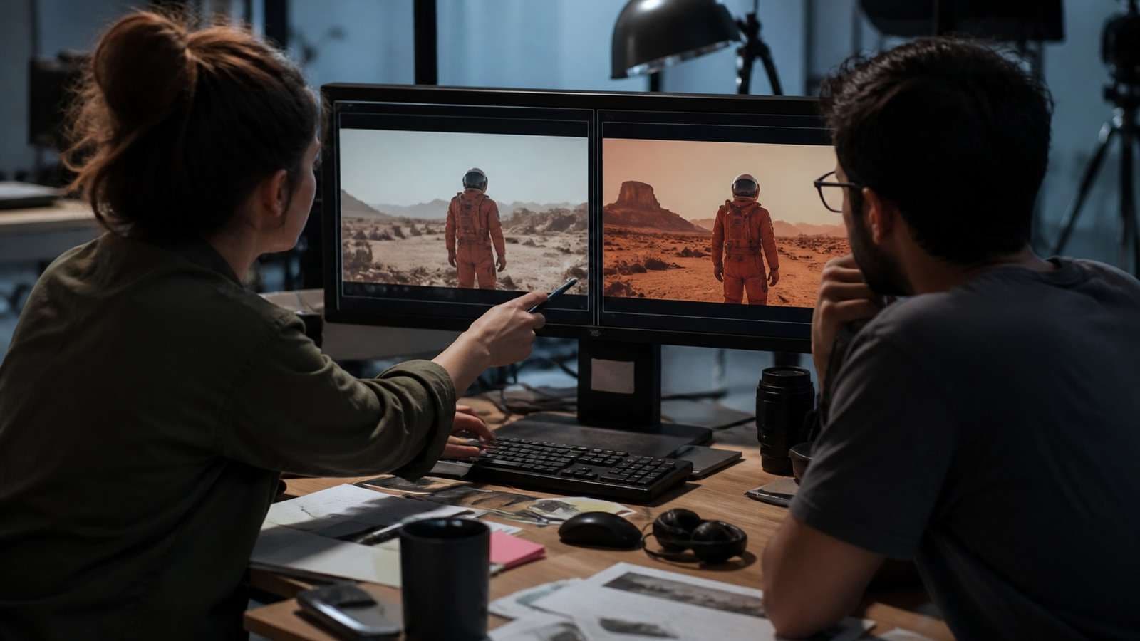 Reference Image and Character Consistency Mistakes visual example for ai video mistakes