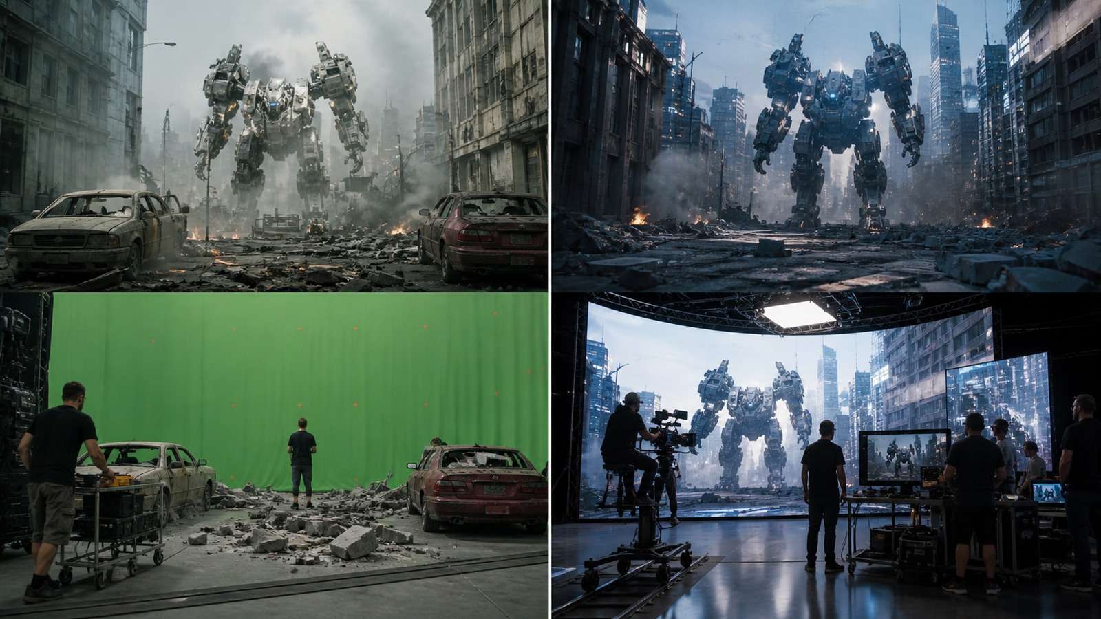 Frequently Asked Questions visual example for AI vs VFX