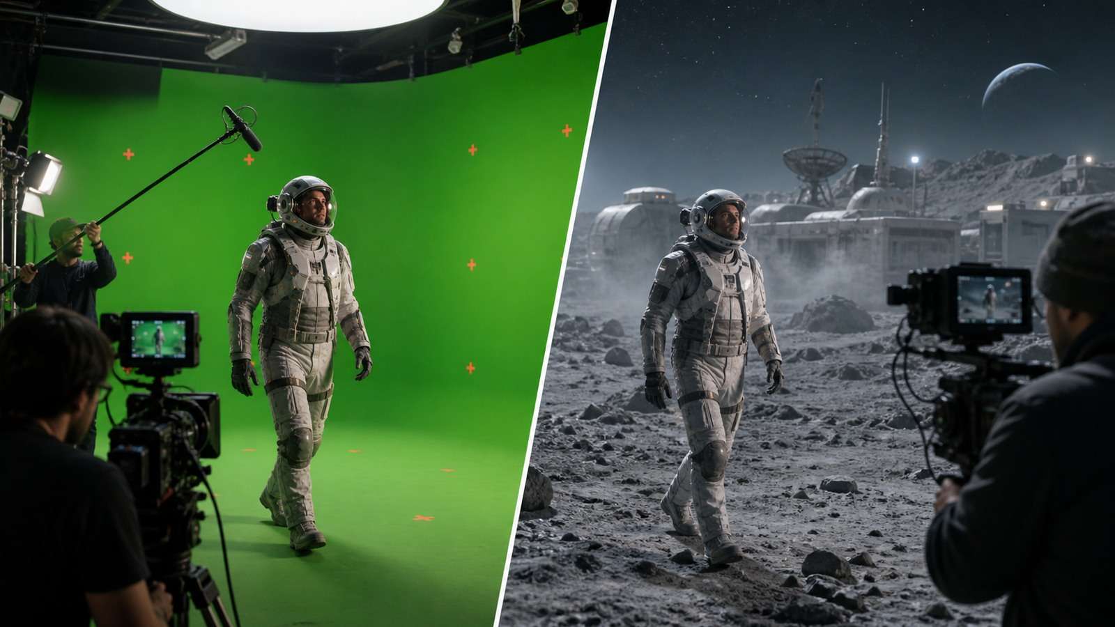 Where Traditional VFX Still Wins visual example for AI vs VFX