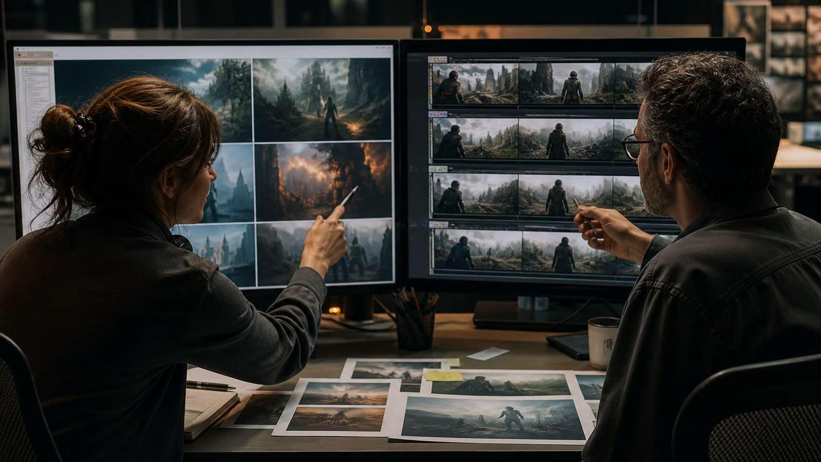 Where AI-Generated VFX Works Best visual example for AI vs VFX