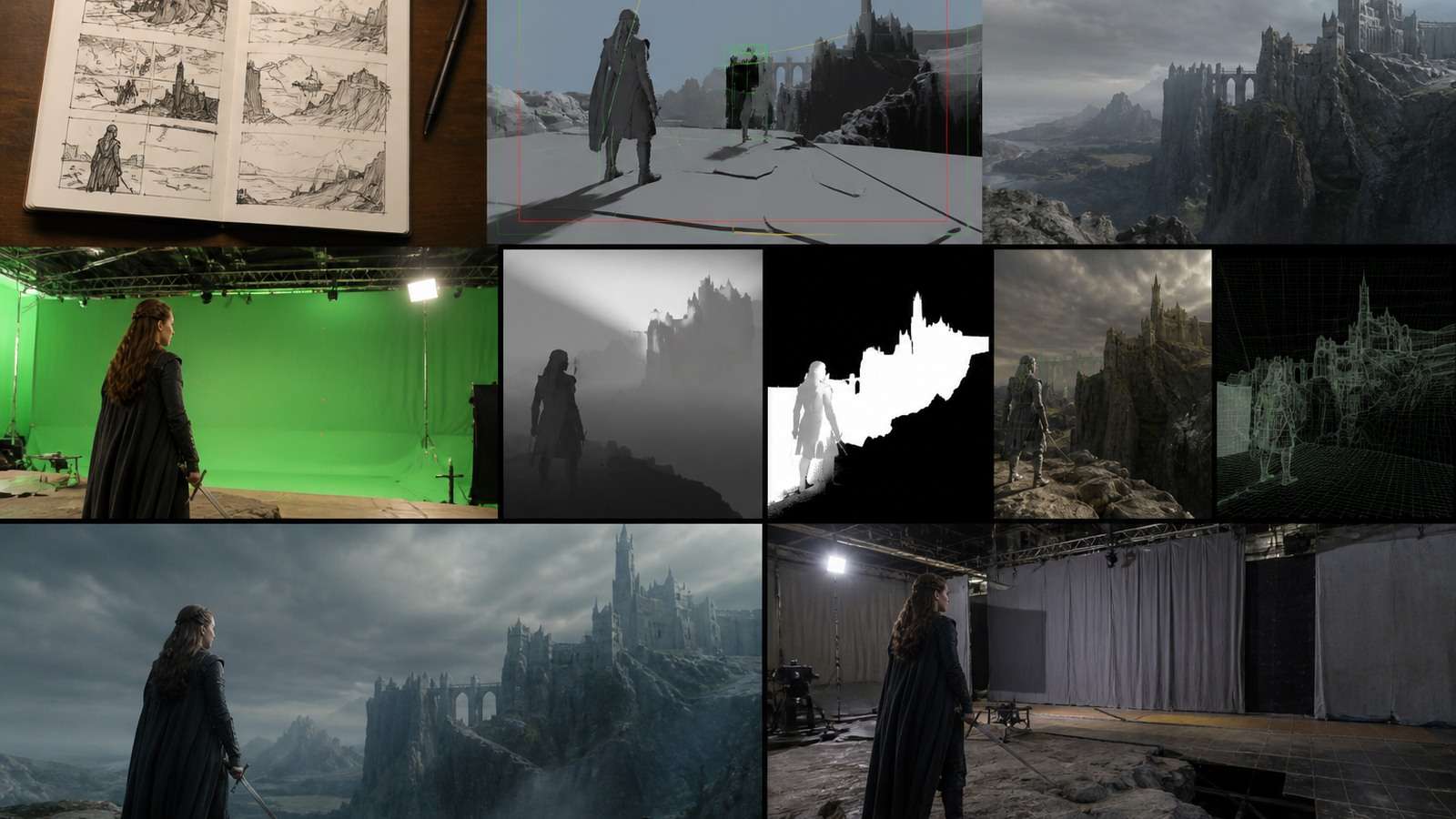AI vs VFX vs CGI: What Is the Difference? visual example for AI vs VFX