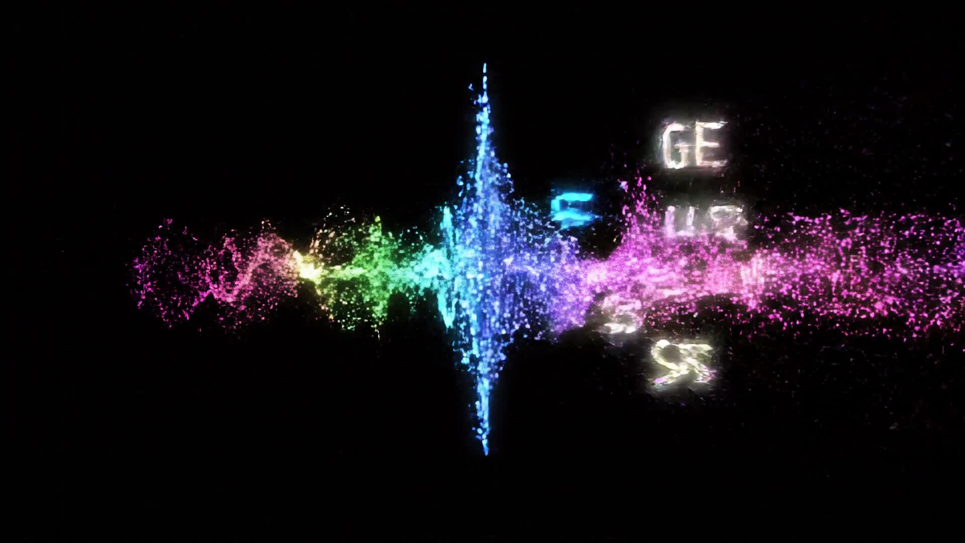 Animated album art example