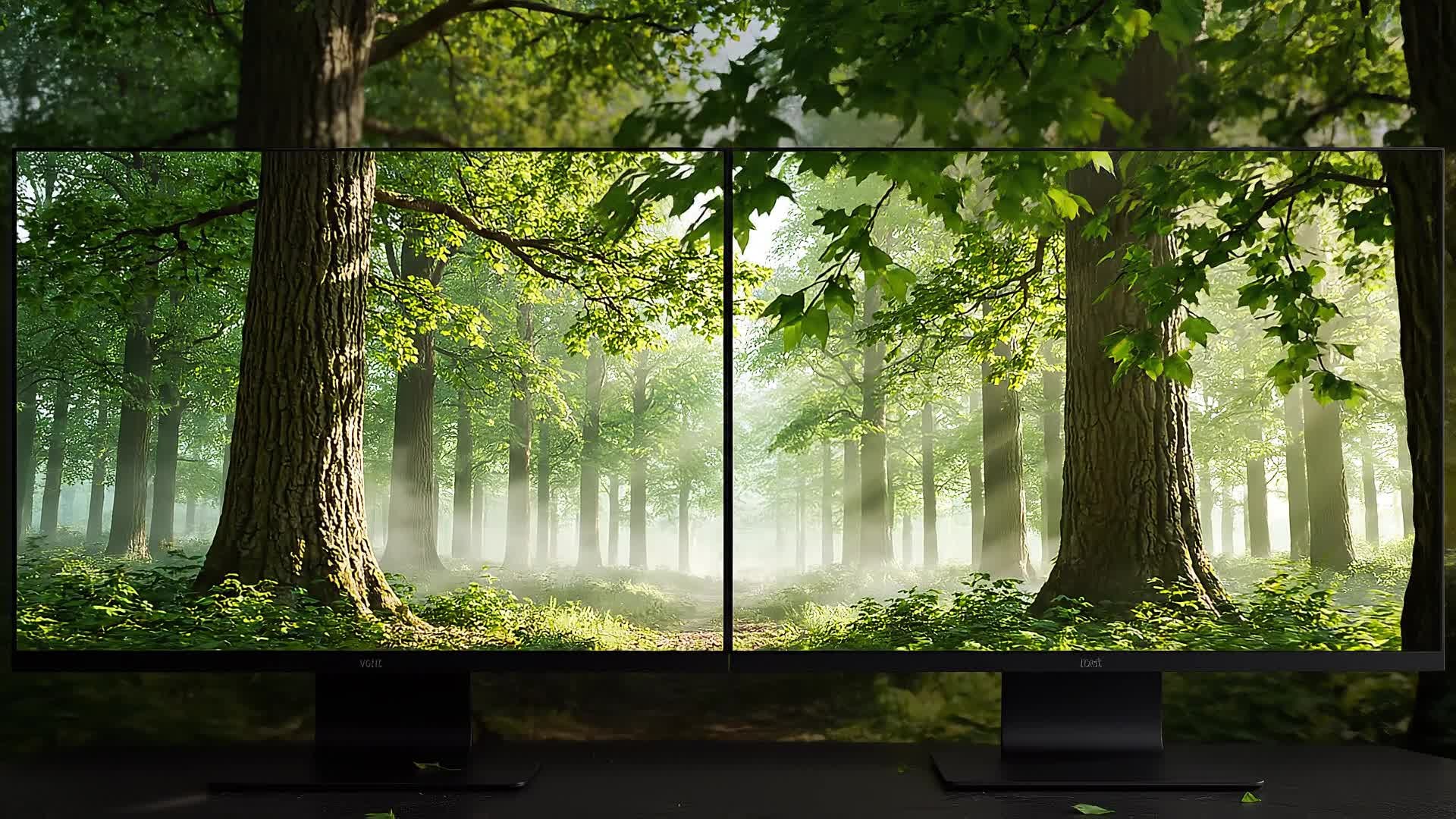 Still image turned into moving wallpaper