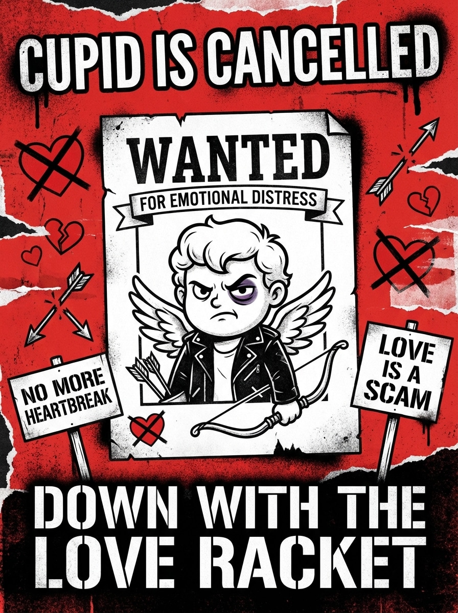 Anti cupid valentine meme