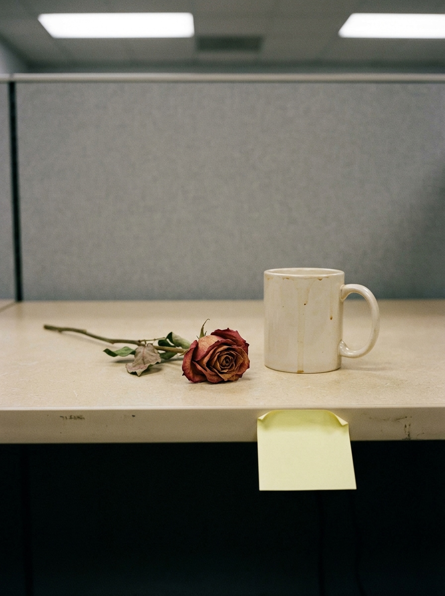 Anti Valentine Desk Meme