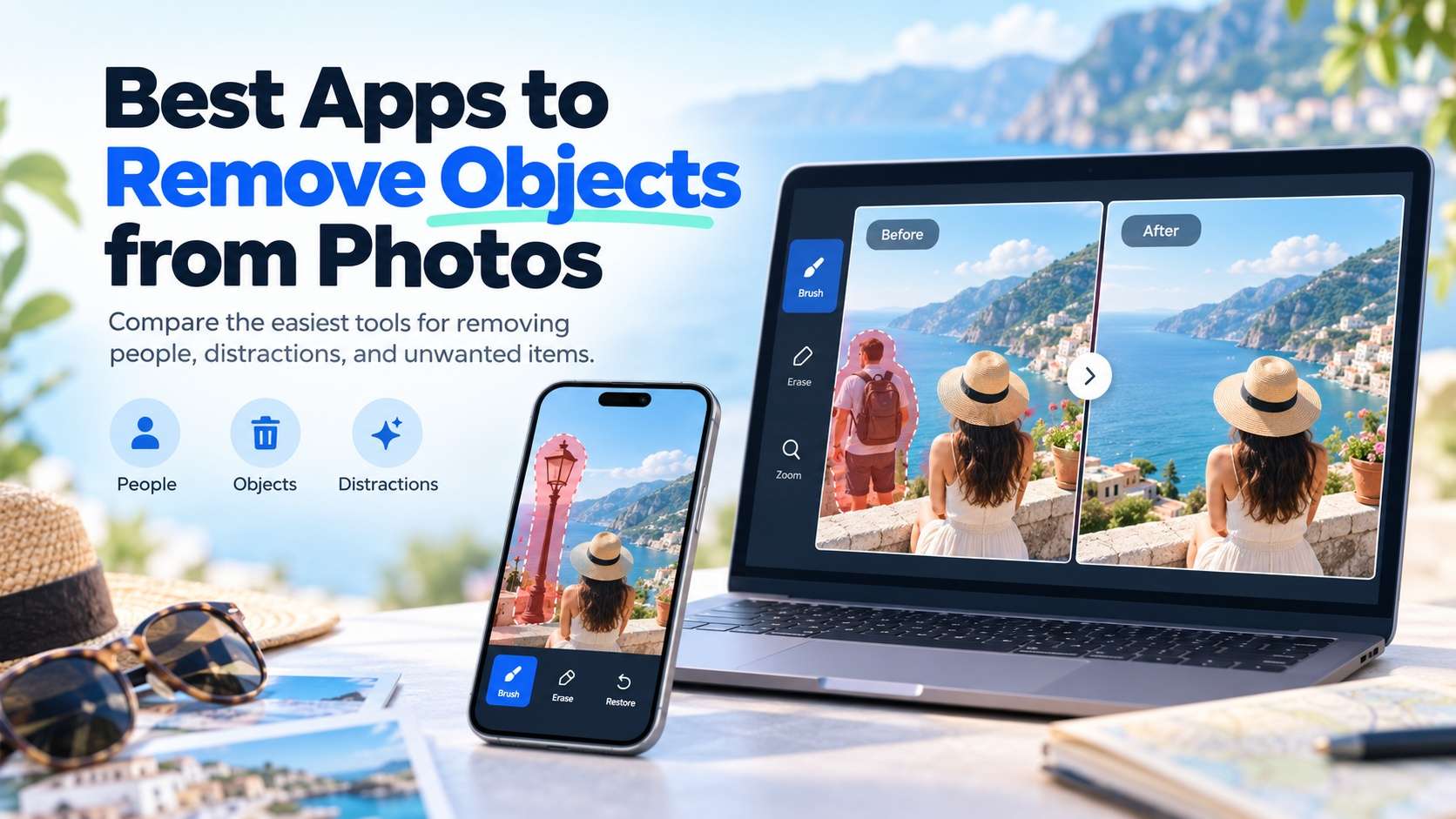 7 Best Apps to Remove Objects from Photos on iPhone, Android, and Web