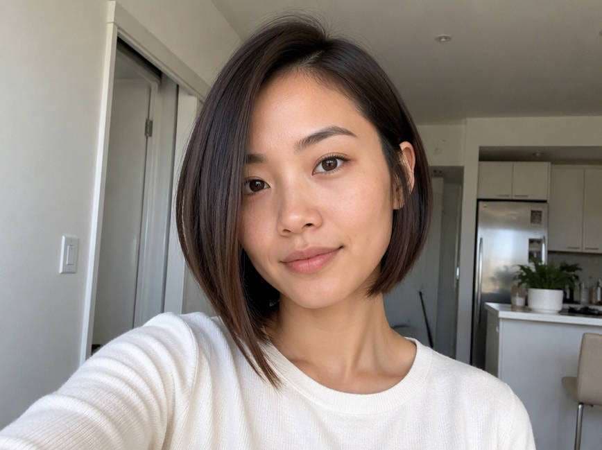 Fine Hair Side Sweep