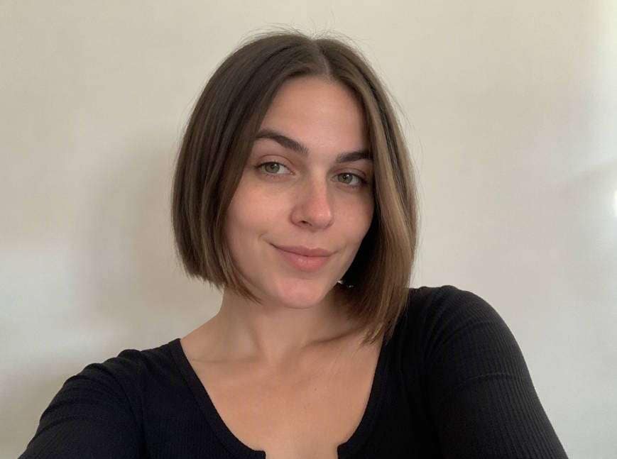 Subtle One Inch Asymmetrical Bob