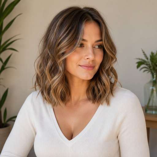 Shoulder-Length Waves hairstyle photo preview