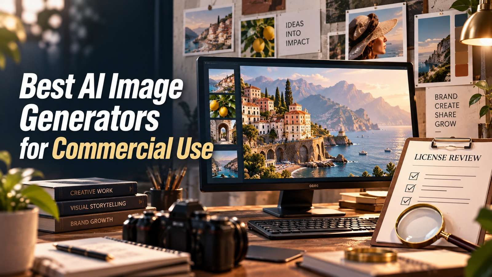 Mejores generadores de Imagen de IA Para uso comercial