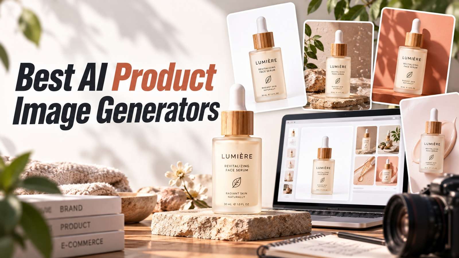 Mejores generadores de imágenes de producto con IA para fotografía ecommerce