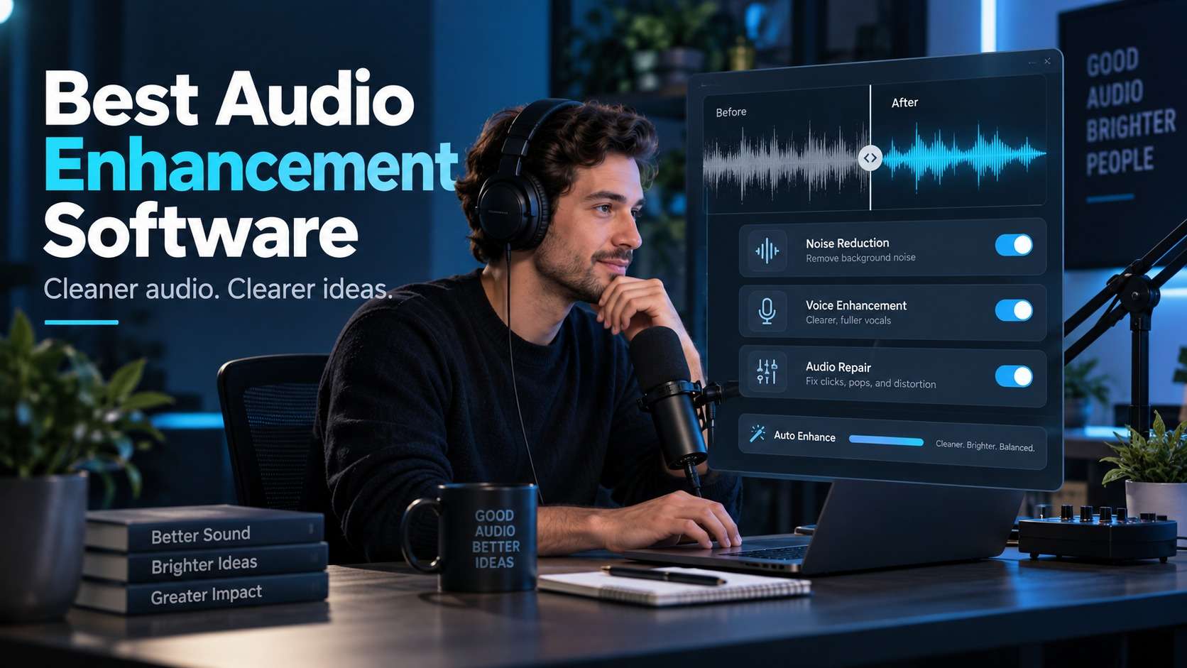 Best Audio Enhancement Software for Voice Cleanup, Repair, and Windows Playback