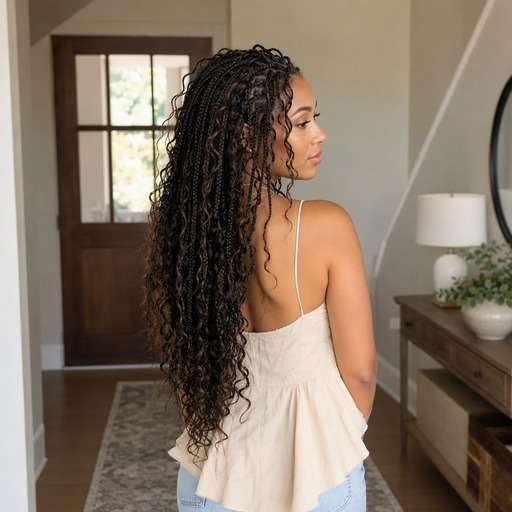 Light Boho Braids hairstyle photo preview