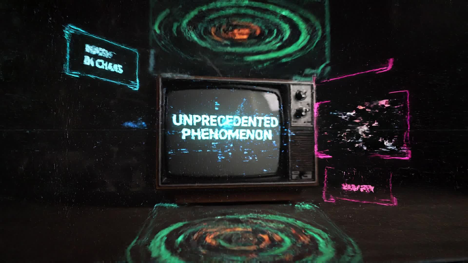 Image to breaking news video example