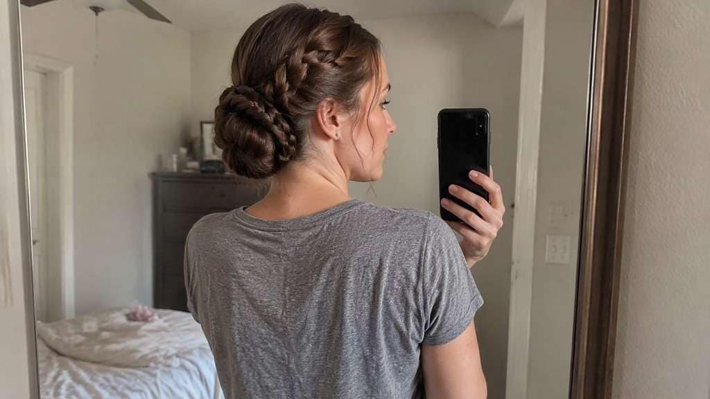 Braided Bridal Updo hairstyle