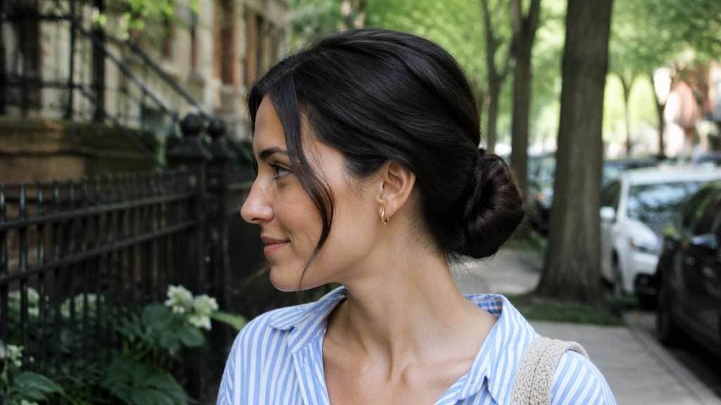 Classic Bridal Chignon hairstyle