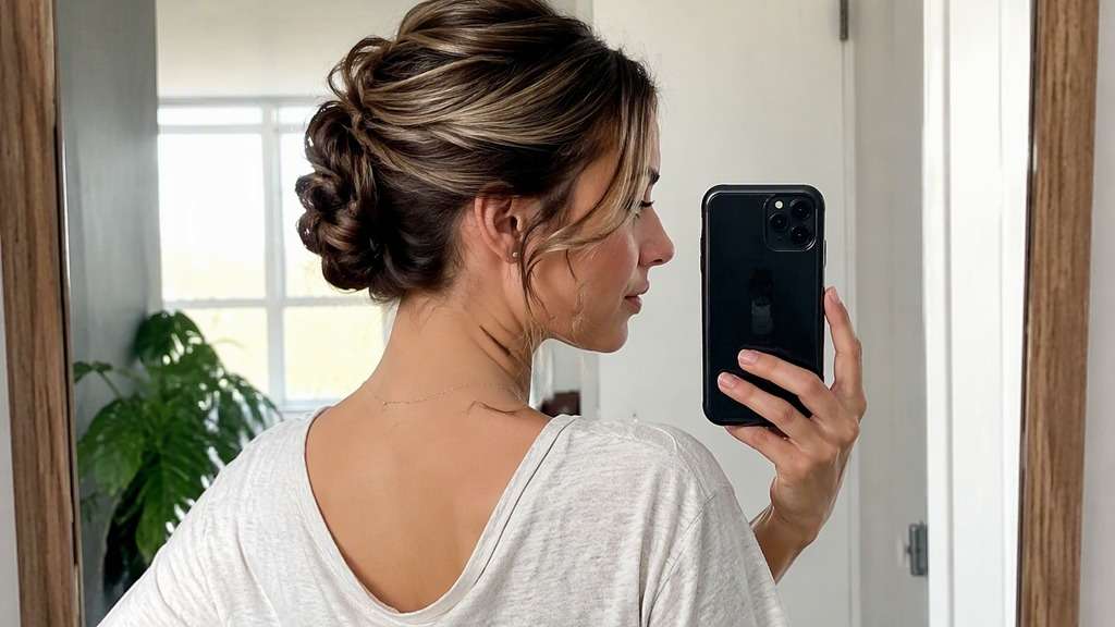 Textured Bridal Twist hairstyle