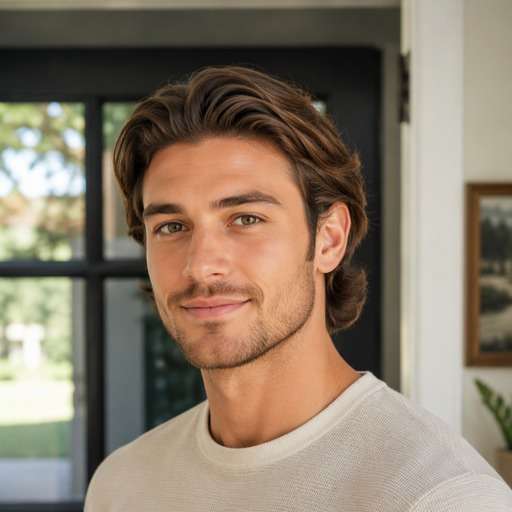 Tucked Bro Flow hairstyle preview