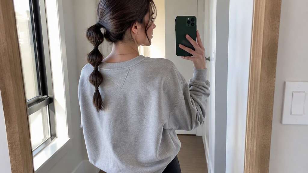 Classic Bubble Ponytail hairstyle