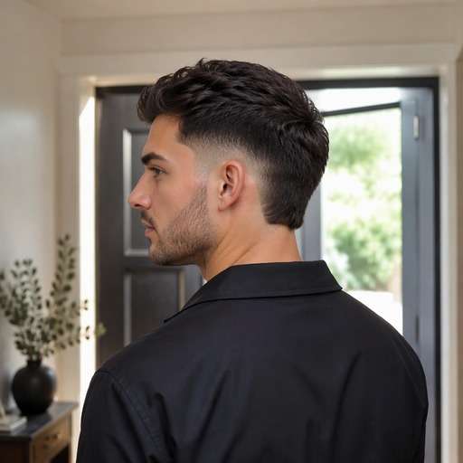 Classic Burst Fade hairstyle preview