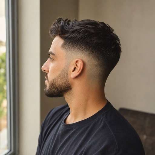 Burst Fade With Beard hairstyle preview