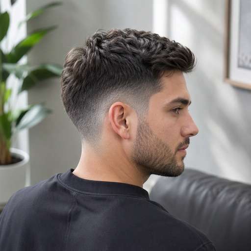 Soft Burst Fade hairstyle preview