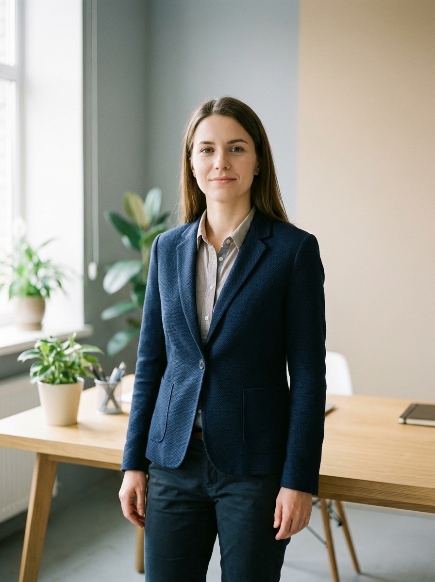 modern business casual avatar