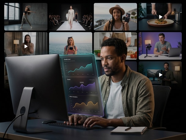 Analyze real-time viral content patterns