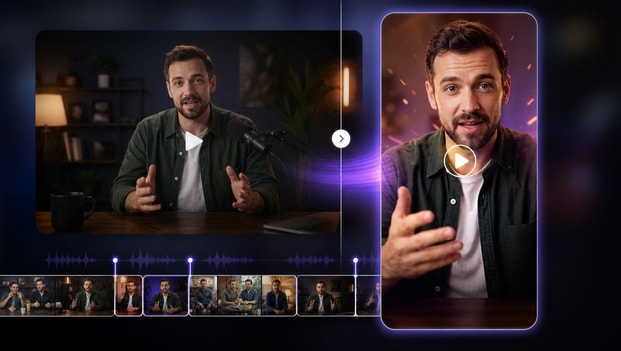 Use AI to transform YouTube-inspired concepts into original Reels content