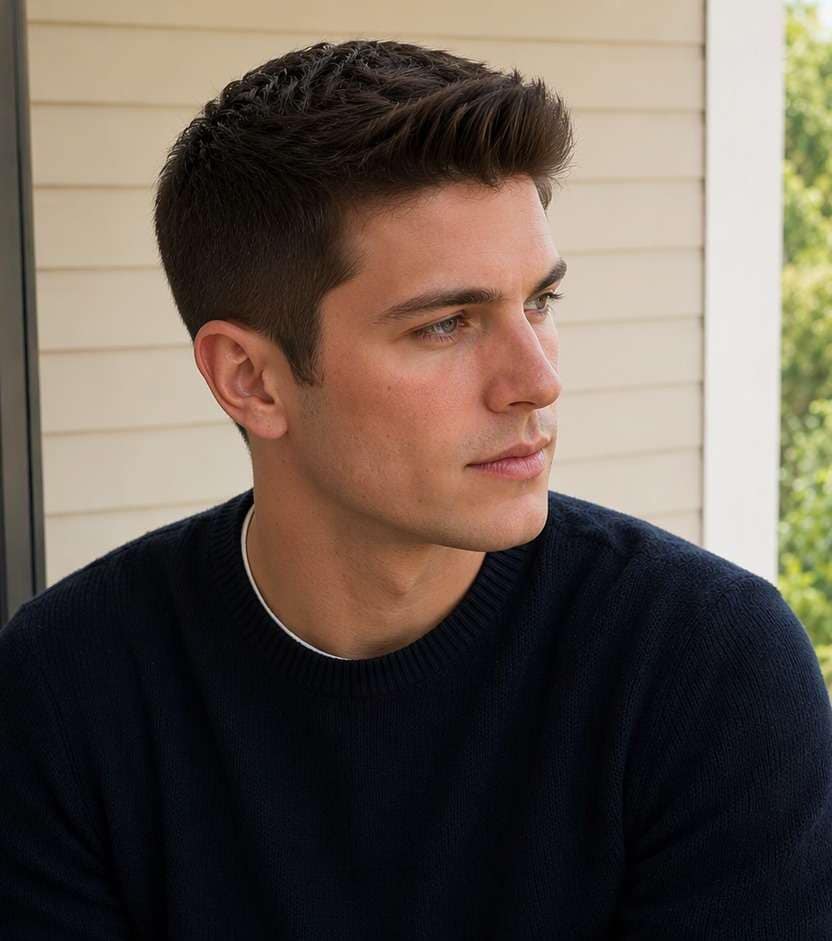 Crew Cut haircut after photo