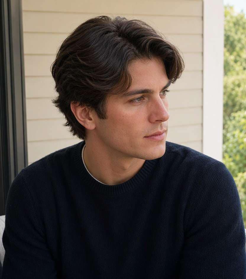 Original hair before Crew Cut cut