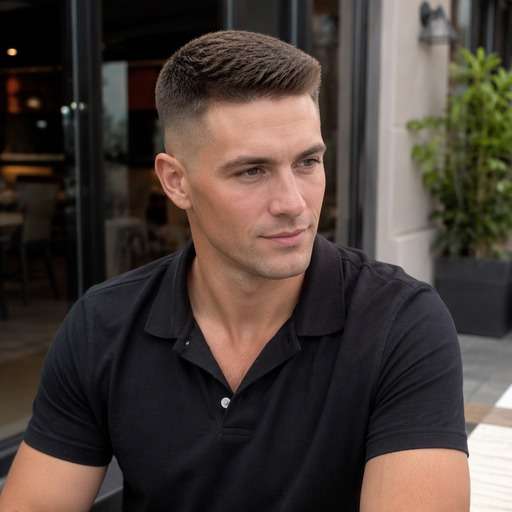 Crew Cut With Low Fade hairstyle preview