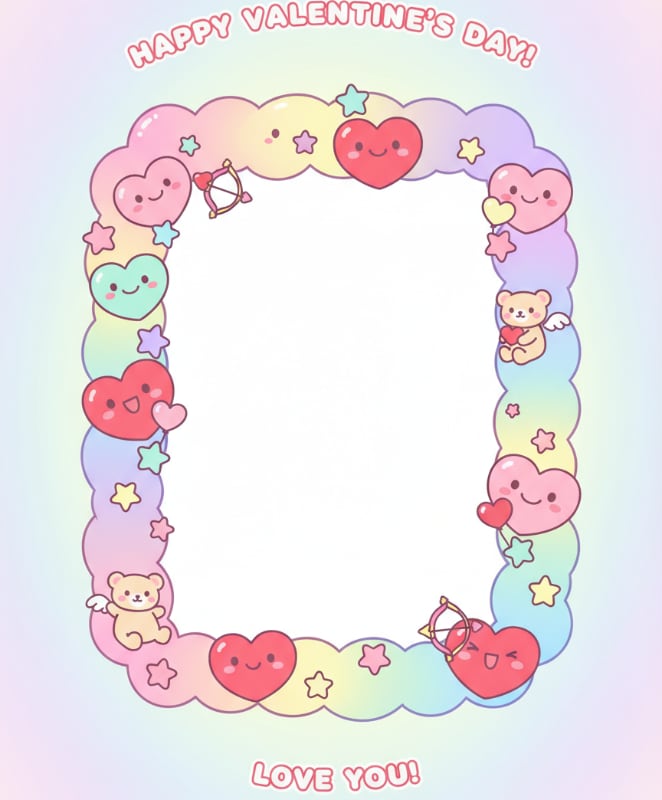 Cute Kawaii Frame