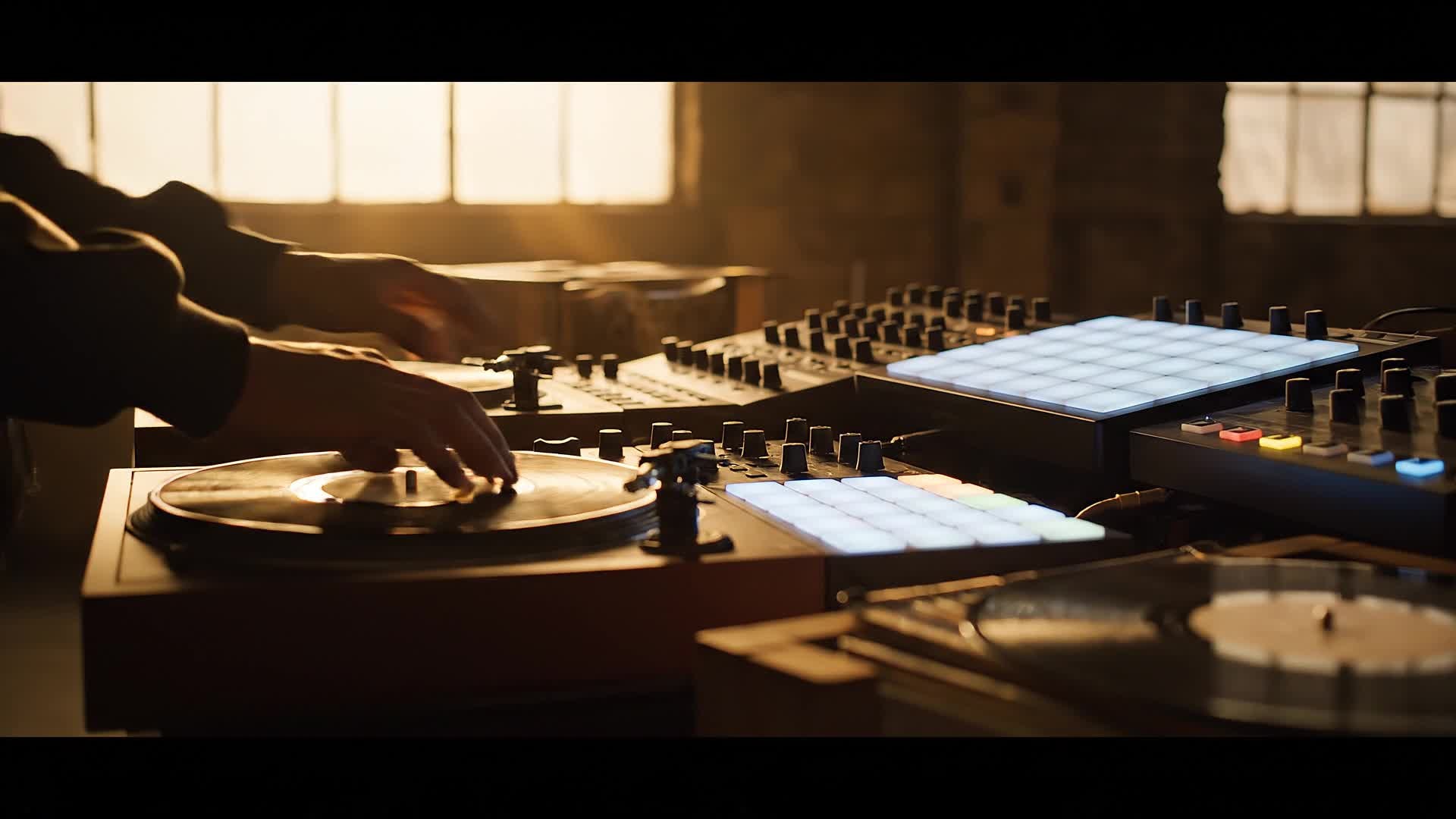 Animated DJ image transformation