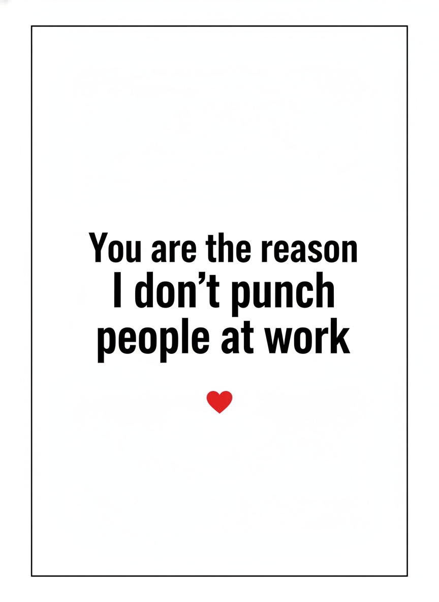 Dont Punch People Card