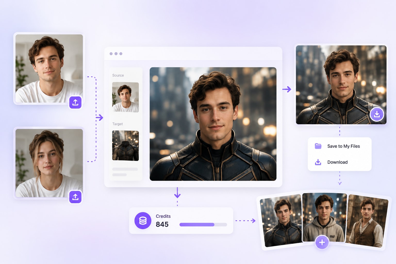 AI clothes swap virtual clothes changer