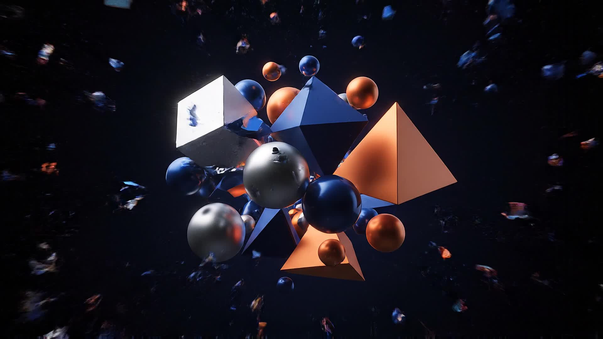 Facebook cover video with smooth transitions