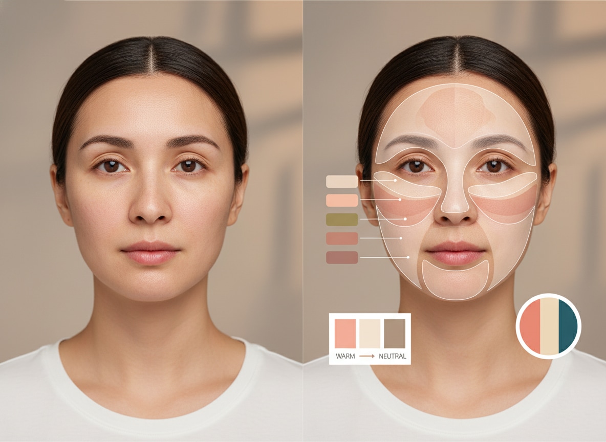 AI color analysis for fashion styling