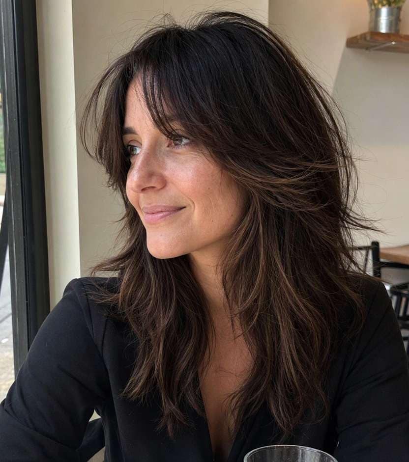 Wavy Feathered Fringe