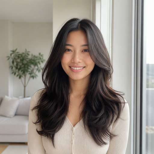 Tame Windblown Strands hairstyle photo preview