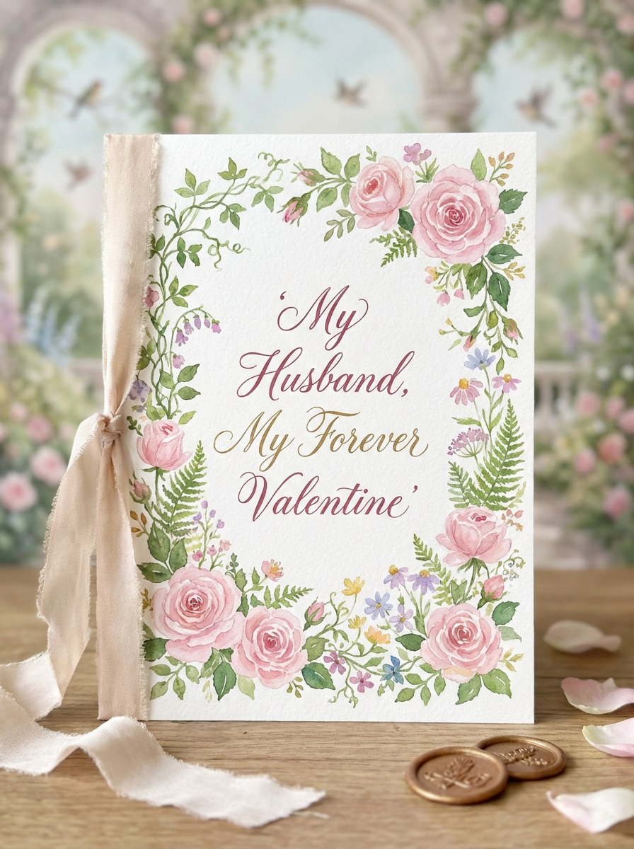 Floral Romance Card