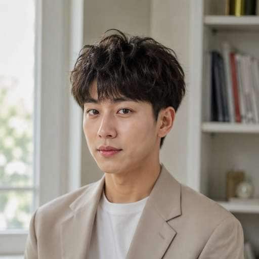 Rounded Fluffy Crop hairstyle photo preview