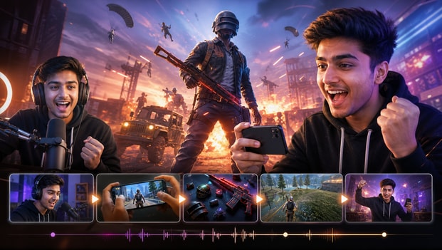 Trend-to-content workflow for free fire trending shorts with Media.io