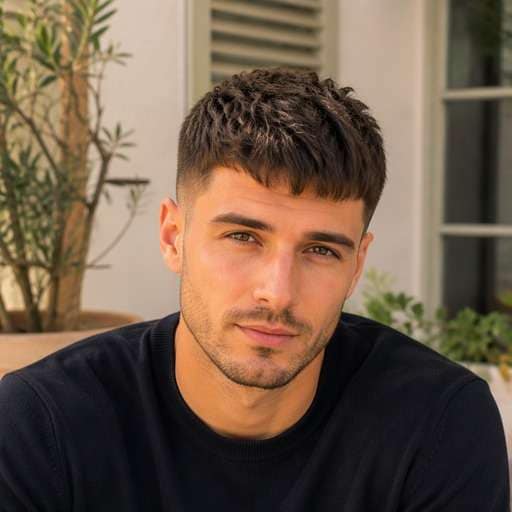 French Crop With Thick Top hairstyle preview