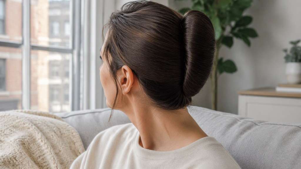 Classic French Twist hairstyle