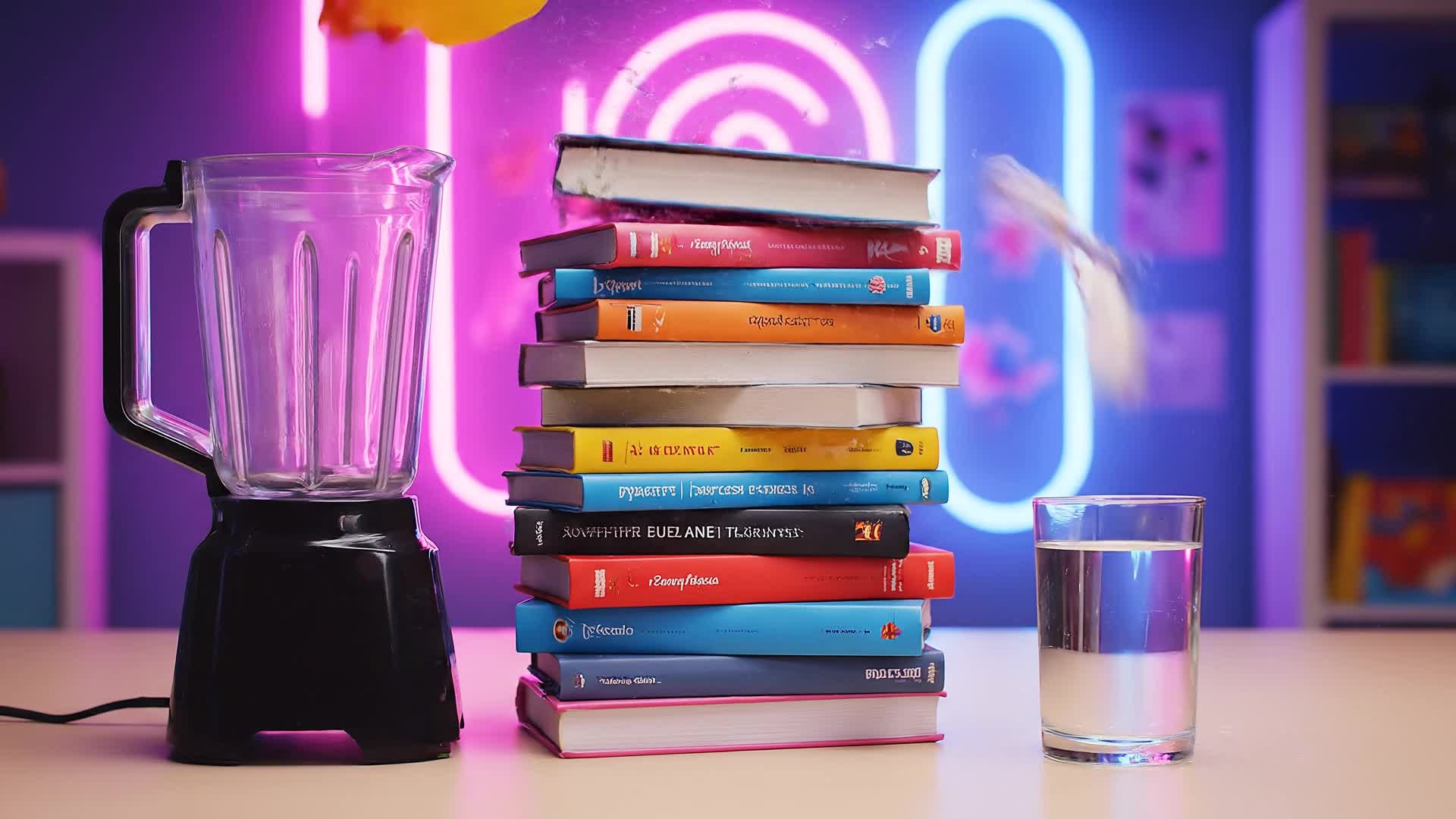 AI turning photo into animated funny scene