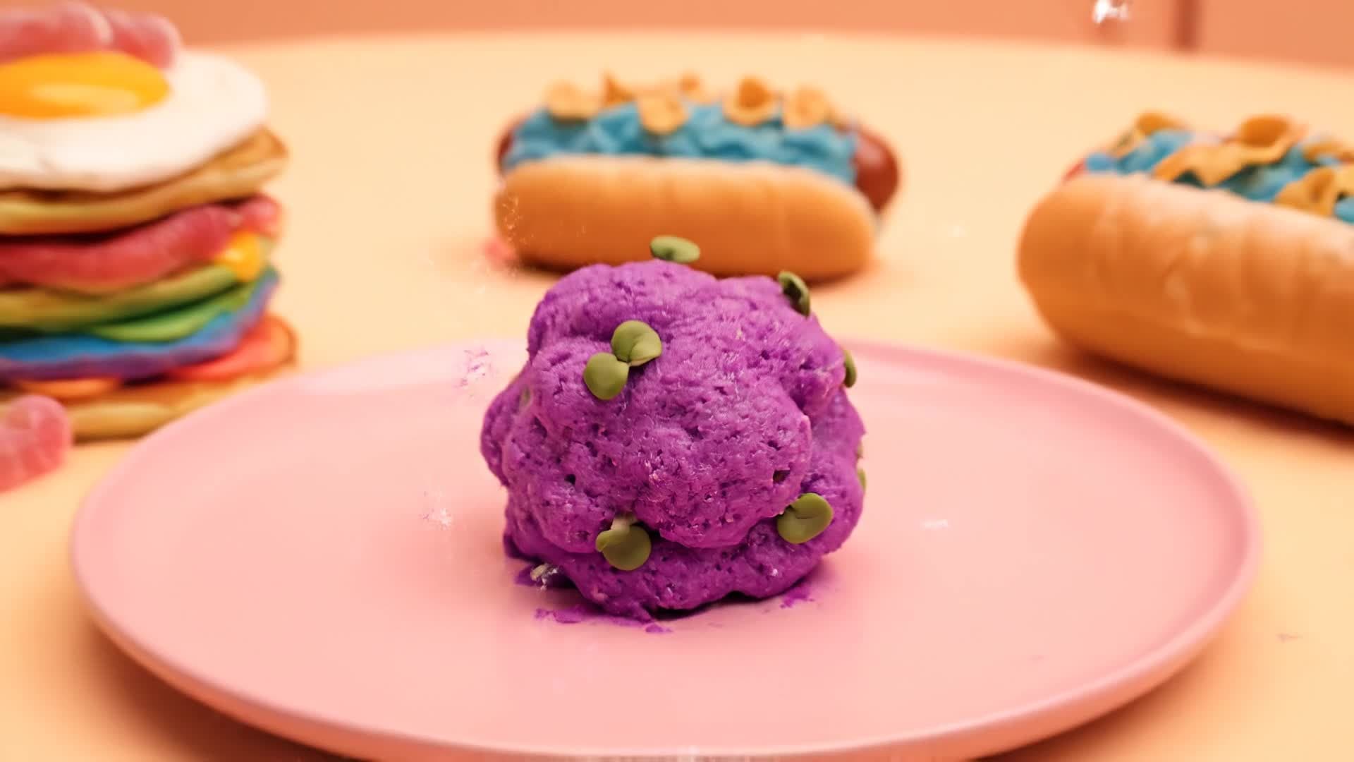 Before and after photo-to-video transformation with funny effects