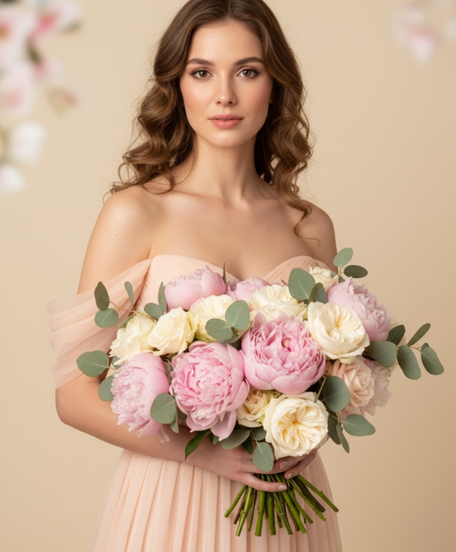 Gemini Flower Bouquet Studio Girl 11